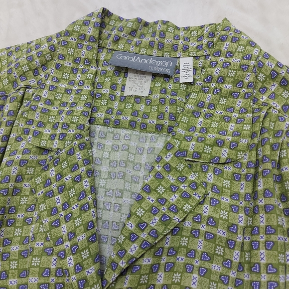 Vintage Carol Anderson Heart Floral Maxi Dress - Picture 8 of 15